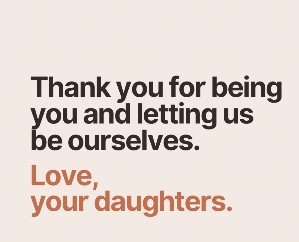 A Letter – To the dads who have loved us&nbsp;well